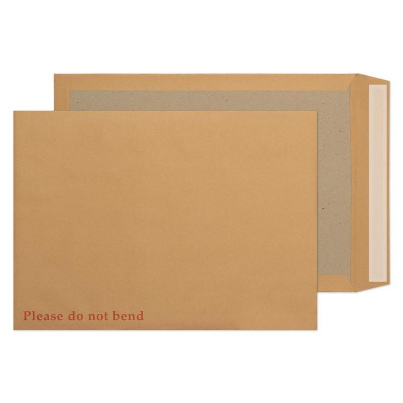 Blake Everyday Envelopes C3 Manilla Pocket Peel And Seal Board Back 120Gsm 450X324mm (Pack 50) - 4200/50 - Image 1