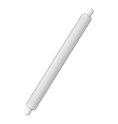 Crompton DET Tubular LED 284mm Light Bulb 6W (40W Eqv) Warm White Opal Double-Ended Striplight Mirror-Light Picture-light