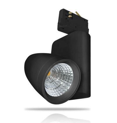 Phoebe LED Track Light 12W Ares Cool White 30° Black