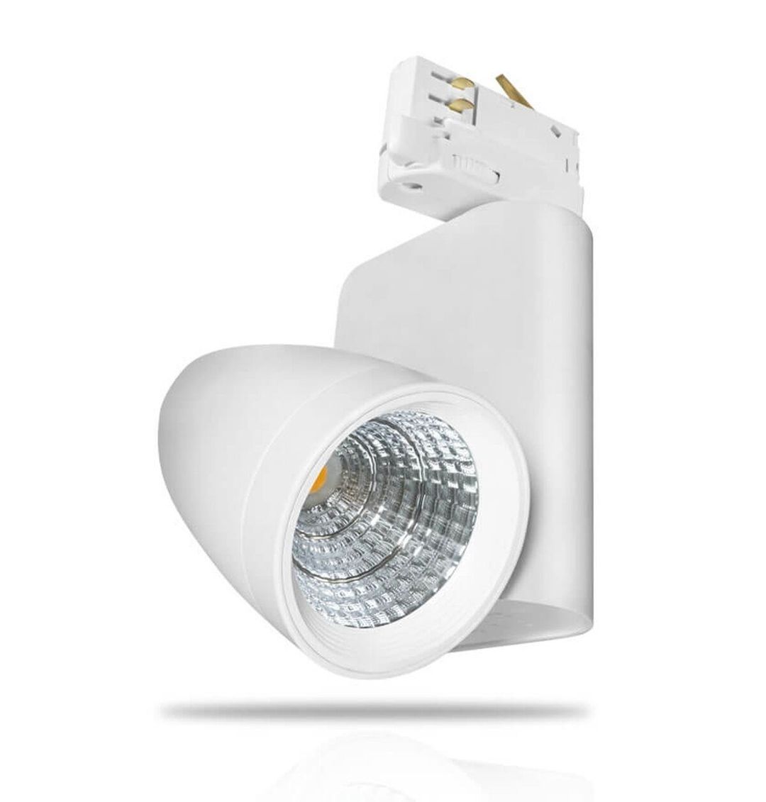 Phoebe LED Track Light 12W Ares Warm White 30° White - Image 1