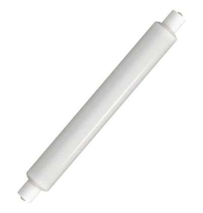 Crompton DET Tubular LED 221mm Light Bulb 3.5W (30W Eqv) Cool White Opal Double-Ended Striplight Mirror-Light Picture-light