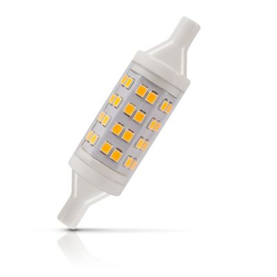 Crompton Lamps LED 78mm Linear 6W R7s Warm White Clear (50W Eqv)