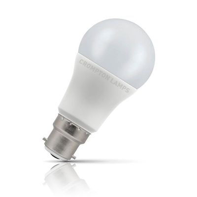 Crompton Lamps LED GLS 11W B22 Daylight Opal (75W Eqv)