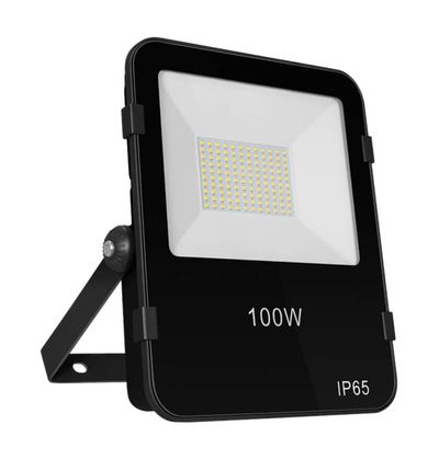 Phoebe LED Floodlight 100W Atlas Cool White 110° Black Powder Coat