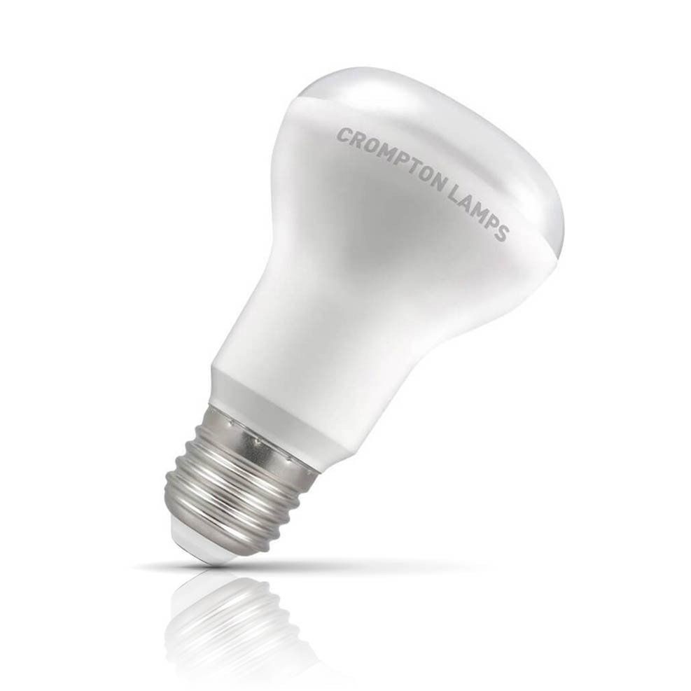 Crompton Lamps LED R63/R64 Reflector 8.5W E27 Warm White 120° Opal (85W Eqv) - Image 1