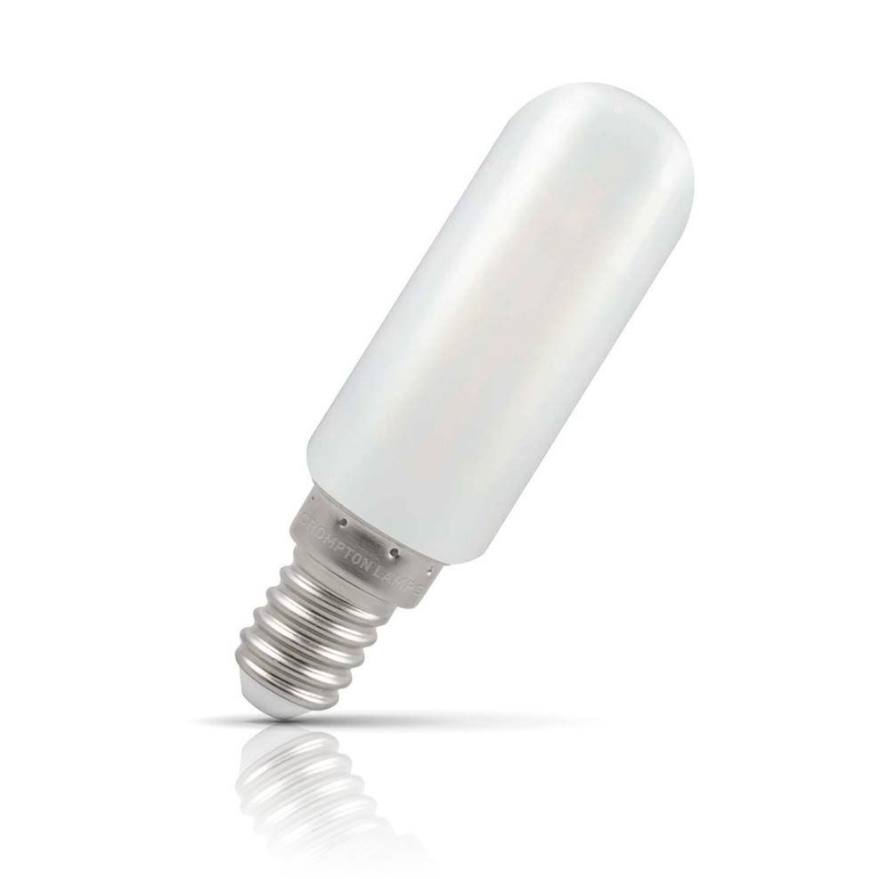 Crompton LED Cooker Hood Light Bulb E14 4.2W Warm White 2700K Extracter Hood Small Screw Opal - Image 1