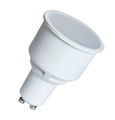 10-Pack Crompton GU10 Spotlight LED Long Barrel 74mm Light Bulbs 4.9W (50W Eqv) Warm White Frosted Halogen Replacement Long-Necked 100°