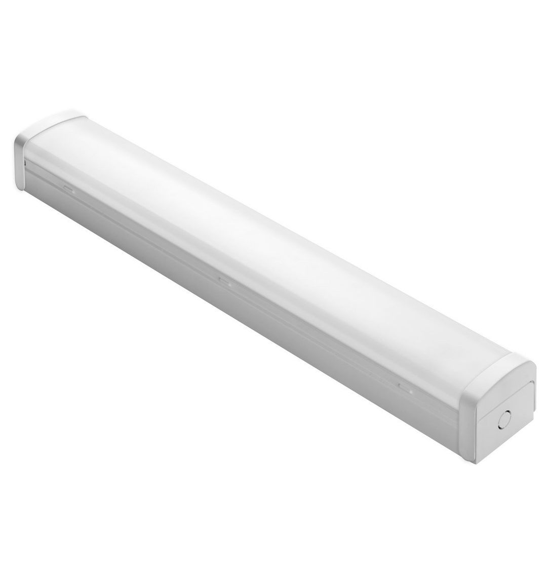 Phoebe LED 4ft Batten 40W Oracle High Output Tri-Colour CCT 120° Diffused White 3-Hour Emergency - Image 1
