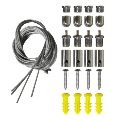 Phoebe LED Wire Suspension Kit For Galanos Arteson Ceiling Panel