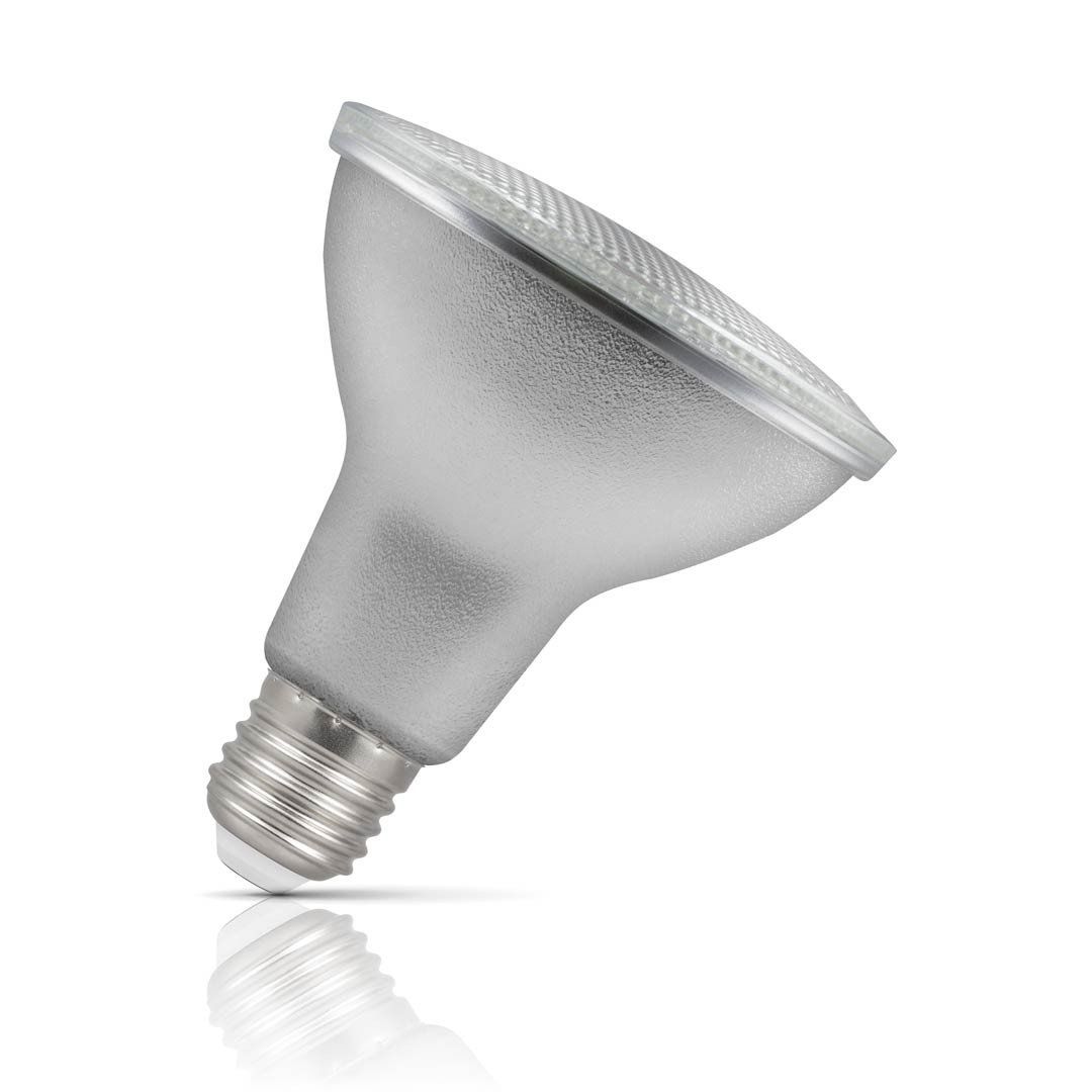 Crompton Lamps LED PAR30 Reflector 9.5W E27 Dimmable Warm White 30° Prismatic (100W Eqv) - Image 1