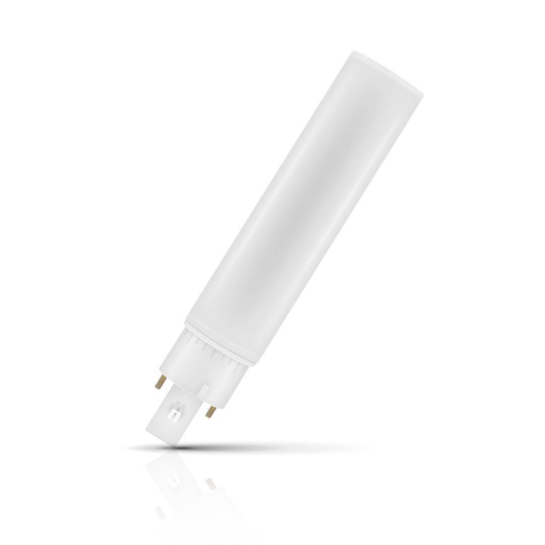 Crompton LED PLC Light Bulb Universal 2-pin 10W Direct to Mains Cool White 4000K Push Fit 2-Pin Compact-D - Image 1