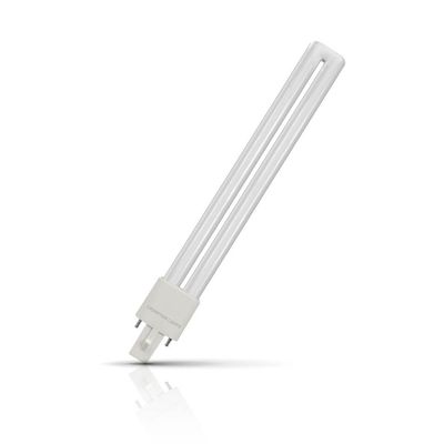 Crompton LED PLS Light Bulb 2-Pin 5W Direct to Mains Cool White 4000K Push Fit Opal