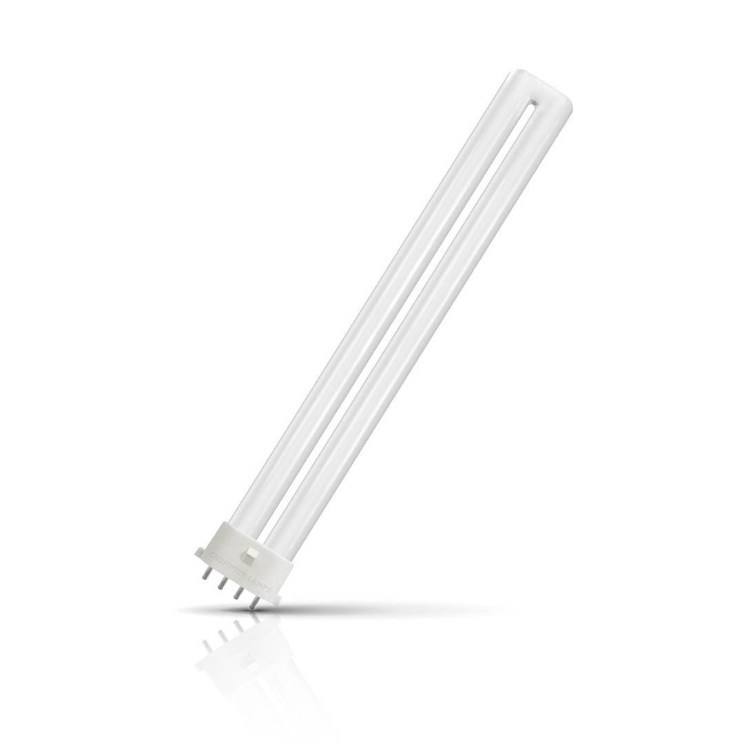 Crompton LED PLS-E Light Bulb 4-Pin 5W Direct to Mains Warm White 3000K Push Fit Opal - Image 1