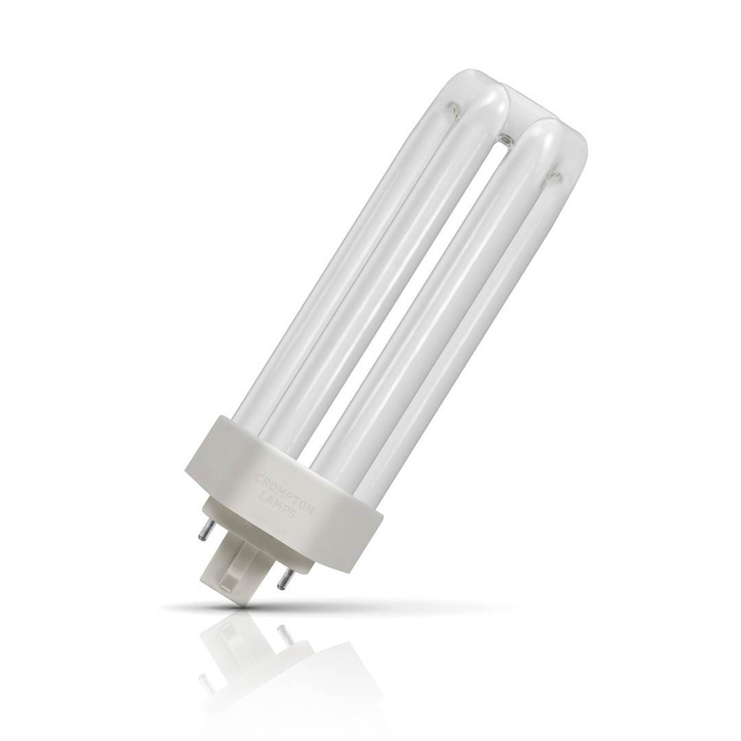 Crompton LED PLT-E Light Bulb Universal 4-Pin 10W Direct to Mains Cool White 4000K Push Fit 4-Pin - Image 1