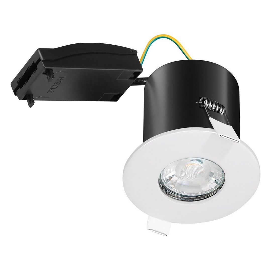 Phoebe Downlight Fixed White GU10 Fire Rated Firesafe Downlight Lights - Image 1