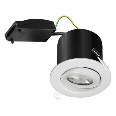 Phoebe Downlight Adjustable White GU10 Fire Rated Firesafe Downlight Lights
