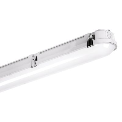 Phoebe LED 6ft Non Corrosive Batten 40W/80W Lykos Plus CCT Tri-Colour CCT Multi-Wattage