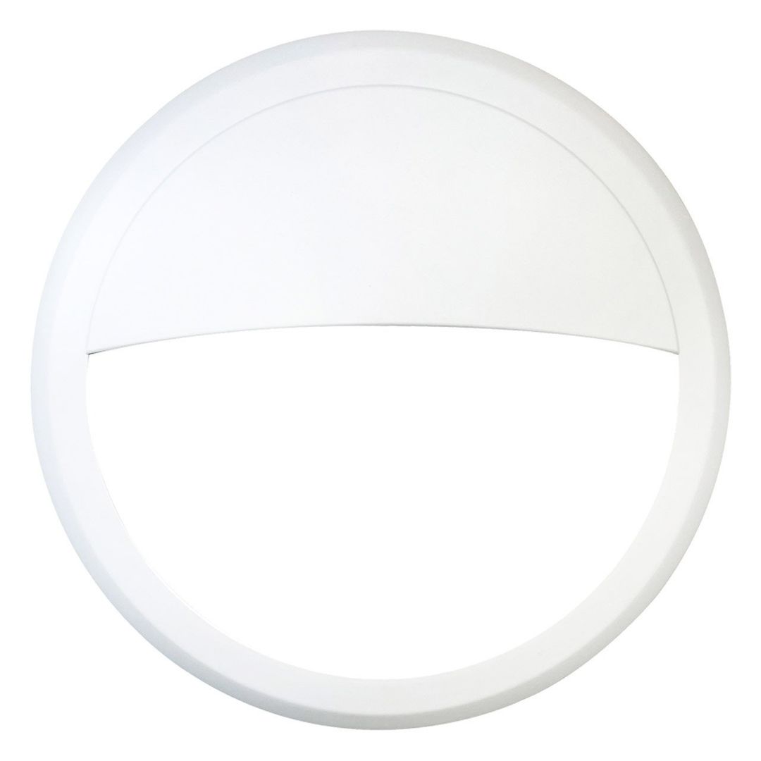Phoebe LED Bulkhead Eyelid Cover for Verona Plug and Play in White - Image 1