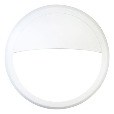 Phoebe LED Bulkhead Eyelid Cover for Verona Plug and Play in White