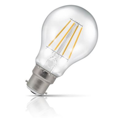 Crompton Lamps LED GLS 11W B22 Dimmable Filament Warm White Clear (100W Eqv)