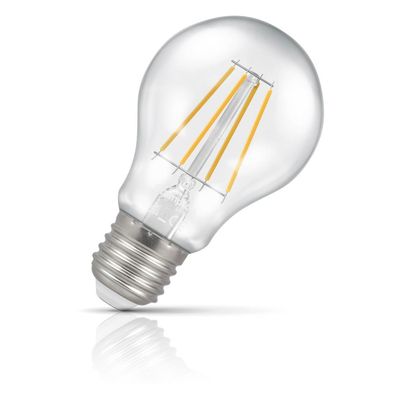 Crompton Lamps LED GLS 11W E27 Dimmable Filament Cool White Clear (100W Eqv)
