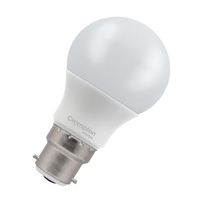 10-Pack Crompton GLS LED Light Bulbs B22 9.5W (75W Eqv) Cool White Opal Bayonet Frosted