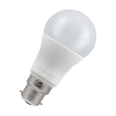 Crompton GLS LED Light Bulb B22 13W (100W Eqv) Dim Warm White Opal Bayonet Thermal Plastic Frosted