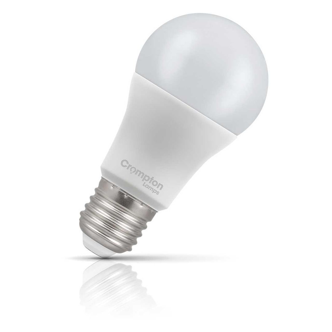 Crompton Lamps LED GLS Light Bulb E27 13W (100W Eqv) Cool White 4000K Screw Thermal Plastic Opal - Image 1