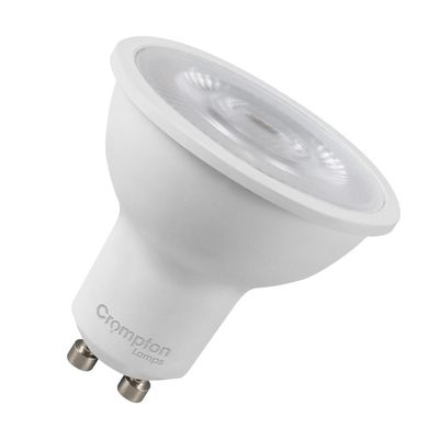 Crompton GU10 Spotlight LED Light Bulb 3.5W 4000K Cool White 50W Eqv Halogen Replacement