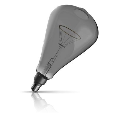 Crompton LED ST164 Light Bulb E27 4.5W 164mm Extra Warm White 1800K Screw Filament Smoke