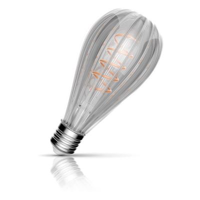 Crompton Lamps LED P64 3.5W Decorative Inner Edge 64mm Extra Warm White Clear