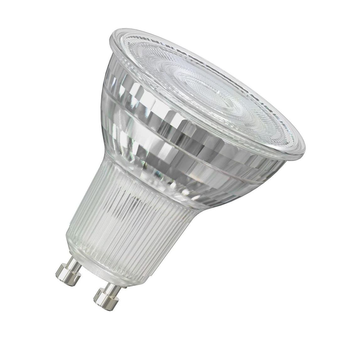 Crompton GU10 Spotlight LED Light Bulb 3.7W Dimmable 6500K Daylight Full Glass 50W Eqv Halogen Replacement - Image 1