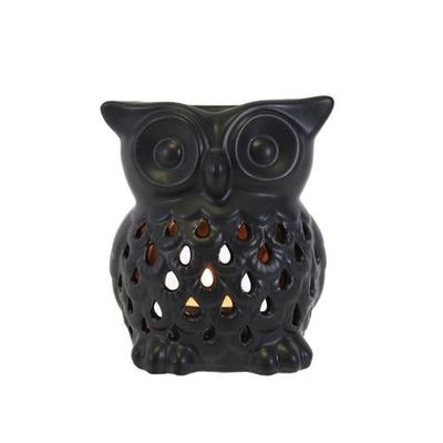 Black Owl Oil Burner - Black - Thumbnail 2