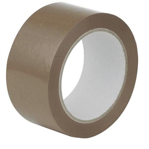 ValueX Packaging Tape 48mmx66m Brown (Pack 6) - 245101836 - Image 1
