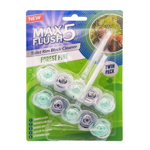 Max Flush Toilet Rim Block Cleaner - Citrus Sparkle - Image 1