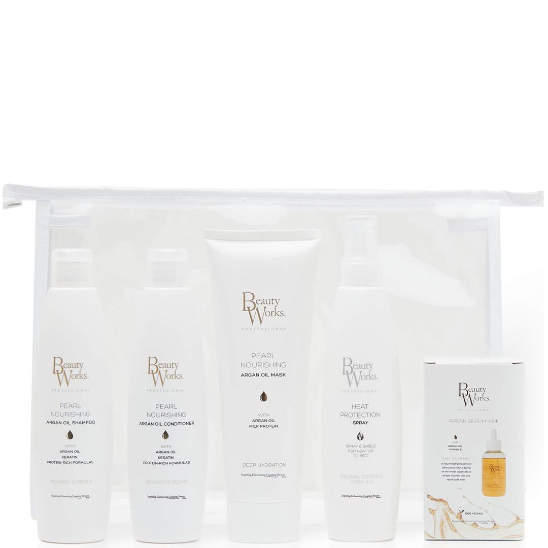 Beauty Works Argan Moisture Repair Gift Set 250ml - Image 1