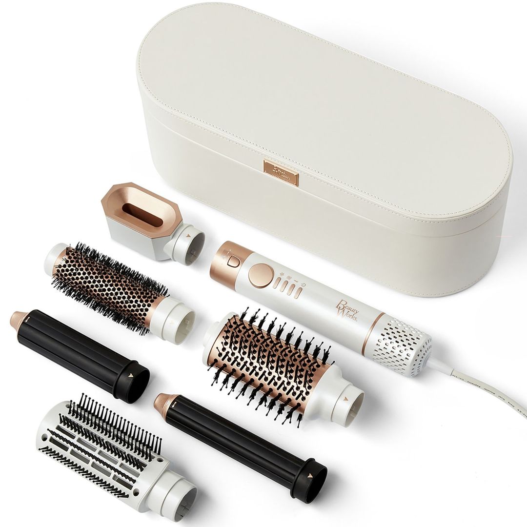 BEAUTY WORKS Aeris Hot Multi-Styler - White & Gold, Gold,White - Image 1