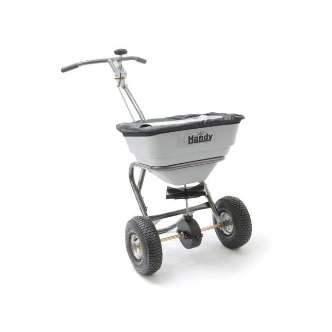 Handy THS70HDUTY Heavy Duty Push Feed, Grass and Salt Broadcast Spreader - Image 1