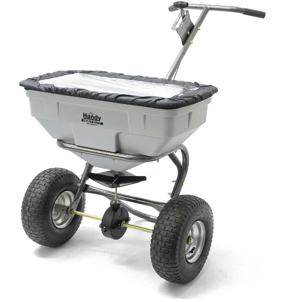 The Handy 56.8kg/125lbs Push Broadcast Spreader - Image 1