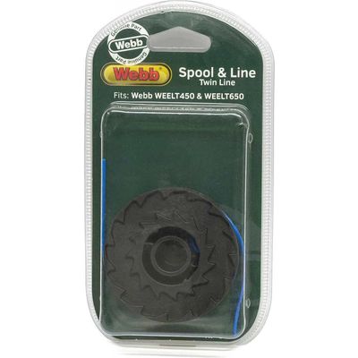 Webb Grass Trimmer Spool and Line for WEELT450 and ELT650 Pack of 1