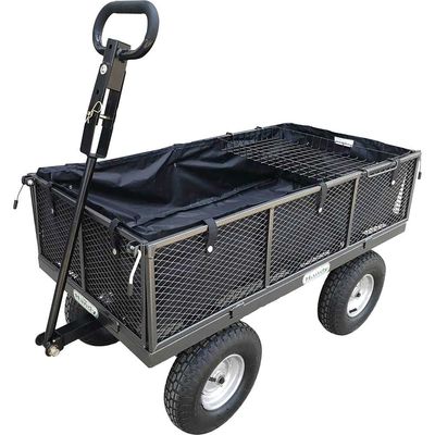The Handy 400kg (880lb) Garden Trolley with Liner & Tool Tray