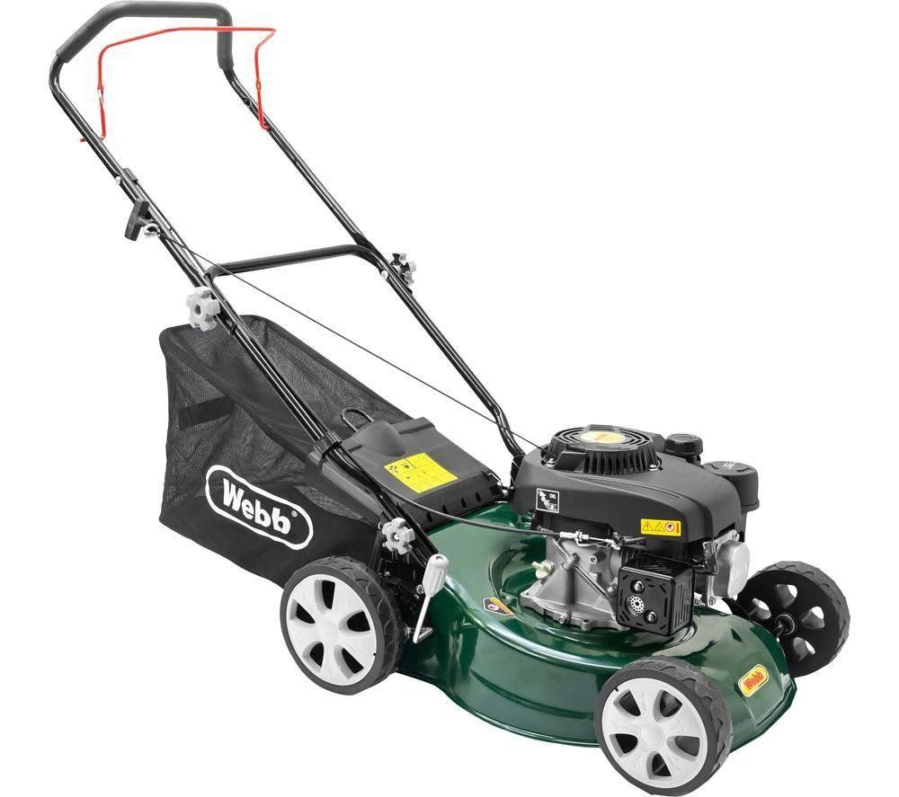 Webb Classic 41cm (16") Petrol Rotary Lawnmower - Image 1