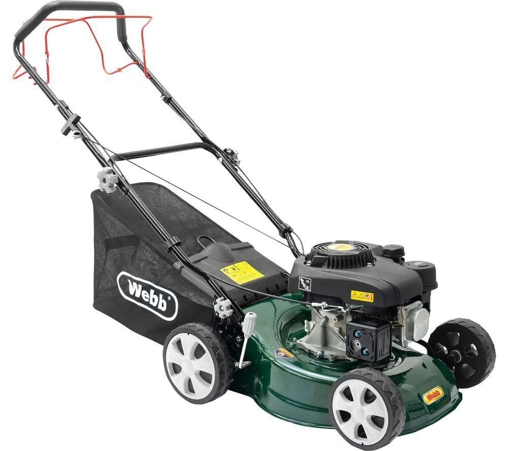 Webb Classic 41cm (16") Self Propelled Petrol Rotary Lawnmower - Image 1