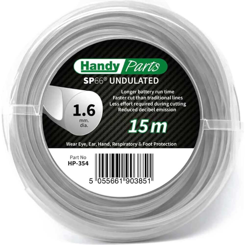 Handy SP66 Undulated Nylon Line for Cordless Grass Trimmers 1.6mm 15m - Image 1