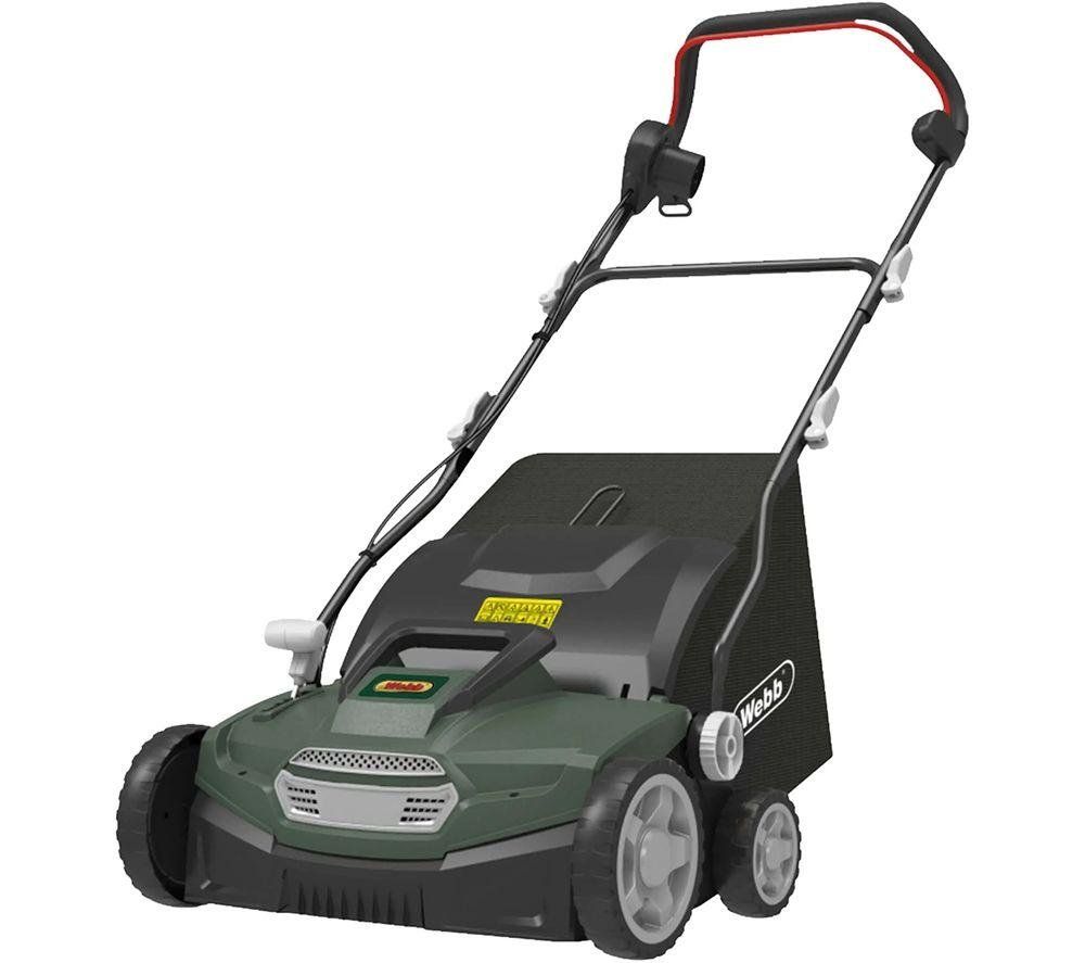 Webb 1500W 36cm (14") Electric Lawn Rake / Scarifier - Image 1