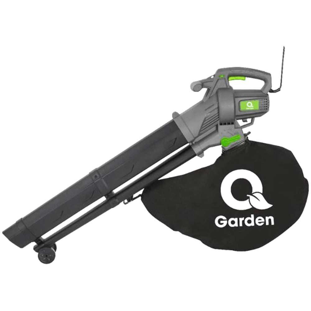 Q Garden 3000W Garden Blow, Vac, Mulch with Wheels & Variable Speed (230V) - Image 1
