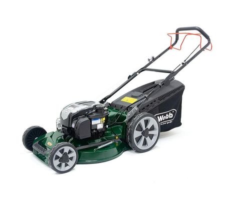 Webb 53cm (21") 4 Wheel Self Propelled Alloy Deck Rotary Lawnmower