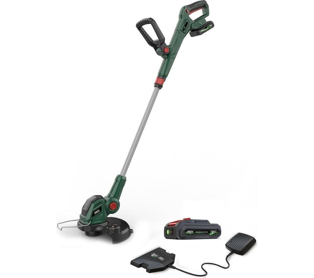 Webb 20V 25cm (10") Cordless Line Trimmer with 2Ah Battery & Charger - Image 1