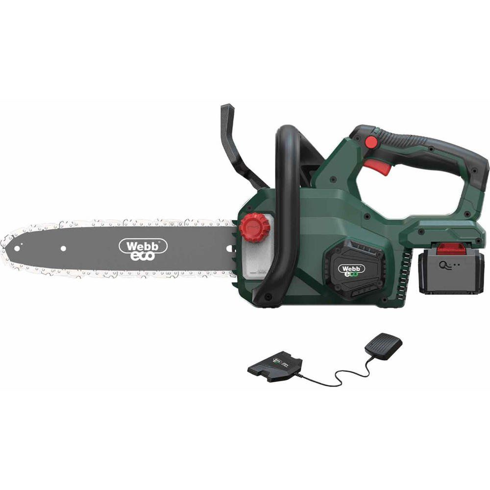 Webb WEV20CS25 20v Eco Cordless Chainsaw 250mm - Image 1
