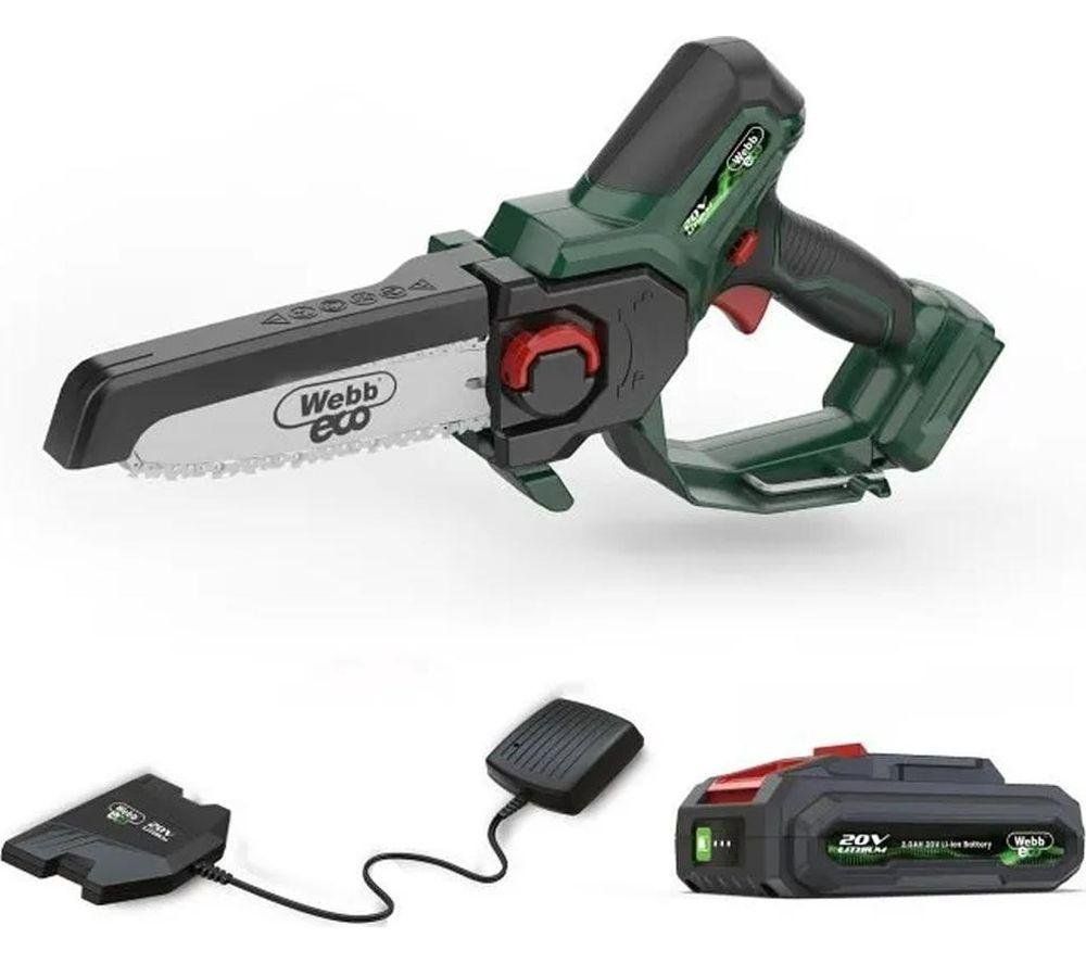Webb 20V 15cm (6") Cordless Pruning Saw (2Ah Battery & Charger) - Image 1